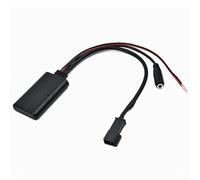 HpLive Bluetooths 5.0 - Cavo adattatore AUX con microfono per BMW E39 E46 E53 E38 Z3, funzione vivavoce, cancellazione del rumore, 12 V, per auto, radio e musica in streaming, colore: Nero