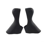 HpLive Cappucci per leva del freno in silicone antiscivolo resistente alle intemperie per modelli ST-RS685 con copertura per interruttore di marcia per bicicletta confortevole (nero)
