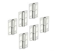 HpLive Cerniera rimovibile, cerniera a bandiera per cerniere di sollevamento a sinistra, 6,35 cm, in acciaio inossidabile 304, cerniere rimovibili per ante degli armadi (6,3 cm)