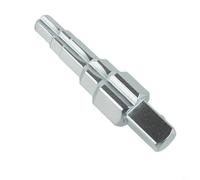 HpLive Chiave per radiatore a gradini, 10-21 mm, con gambo quadrato, per impugnatura a cricchetto da 1/2 pollici
