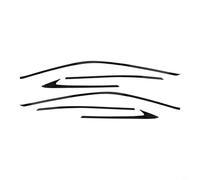 HpLive Chrome Delete Blackout Window Trim Sticker in vinile per Honda Civic Limousine per anno di costruzione 2022 2023, facile da montare e sicuro