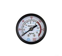 HpLive Compressore d'aria, manometro ad aria compressa 0~180 PSI, 0~12 bar, manometro filettato per BSP, misuratore di pressione 50 mm di diametro