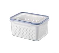 HpLive Contenitore multiuso per la cucina, design sigillato e svuotabile per l'organizzazione di alimenti freschi(M)