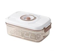 HpLive Contenitori salvafreschezza, contenitori sottovuoto in ABS trasparente, con grande capacità, ermetici e richiudibili (1,2 l)