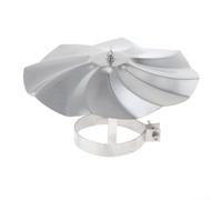 HpLive Copertura antipioggia in acciaio inox per canna fumaria e canna fumaria, resistente alle intemperie e agli animali, diametro 6 cm