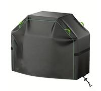 HpLive Copertura per barbecue impermeabile 210D Oxford, copertura per barbecue a gas, con striscia riflettente e cordoncino, protezione antipolvere per barbecue da giardino (165 x 71 x 122 cm)