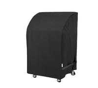 HpLive Copertura per barbecue, resistente alle intemperie, in tessuto Oxford, per barbecue a gas, colore nero (27,5 x 27,5 x 38 pollici)