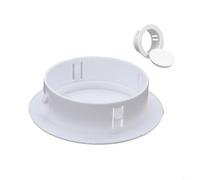 HpLive Copertura protettiva per fori da parete, 40-100 mm, tappo decorativo in plastica per mobili da cucina, mensole, armadi, librerie, armadi (100 mm)