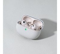 HpLive Custodia in pelle per auricolari FreeBuds Pro 5, resistente agli urti e all'acqua, design leggero, per viaggi e attività all'aperto, custodia su misura per riporre in modo sicuro in nero
