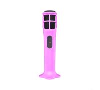 HpLive Custodia in Silicone, Custodia, Accessori Microfono Per JBL Per Party Box Mic, Per Antiurto, Anti-Rotolamento Con Base, Ritagli Precisi, Leggero, Per JBL Per Party Box Wireless Mic(Rosa)