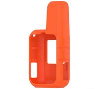 HpLive Custodia protettiva in silicone per InReach Mini 1/2, resistente agli urti e leggeri, aperture su misura per pulsanti e porte (arancione)