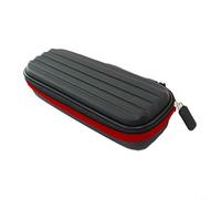 HpLive Custodia rigida per freccette, in EVA, con organizer per punte, fusti, alette e accessori per freccette in acciaio e freccette morbide (rosso)