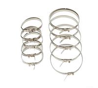 HpLive Fascette universali per manicotti per asse, 5 pezzi, grandi, 5 pezzi, piccole fascette per orecchie, CV Boot Clips Kit