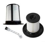 HpLive HEPA Set di filtri con copertura e spazzola per la pulizia per aspirapolvere Bosch Unlimited 6, codice articolo 12033215 12030438(A)