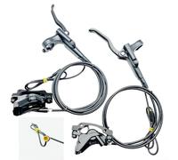 HpLive Impianto frenante idraulico a 4 pistoni per Ba fang motore centrale BBS01 BBS02 E-Bike con attacco a 3 pin anteriore e posteriore