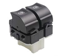 HpLive Interruttore alzacristalli elettrico in plastica ABS nera per Renault CLIO MK4 2013-2017 E Trafic 2014-2019 RHD, compatibile con OEM 254110431R 254118044R, diretto