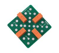 HpLive Interruttore antenna a distanza coassiale 4:1 con controller per SO-239, 15 KW CW/RTTY o 3000 W PEP potenza, 5 connettori, 90 x 90 mm metallo e alloggiamento PCB (A)