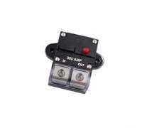 HpLive Interruttore di protezione per batteria dell'auto, 12-48 V, con pulsante di reset, protezione della potenza per auto, audio solare, 100 A-300 A (pulsante nero 150 A)
