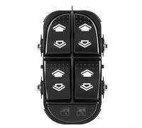 HpLive Interruttore per alzacristalli elettrico 2M5T-14A132-DB per Ford Focus MK1 1998-2005, nero