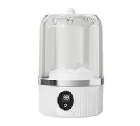 HpLive Lavatrice da campeggio, piccola lavatrice portatile, design compatto, a risparmio energetico, pulizia delicata per biancheria intima, funzionamento con un pulsante (White Plus)
