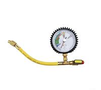 HpLive Manometro, tester di pressione dell'azoto, diametro 80 mm sistemi HVAC da -1~60 bar, strumenti da tavolo per test a freddo, adatto per R134a, R22, R407C, R410A