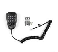 HpLive MH-36 MH-36B6J - Microfono manuale con tastiera retroilluminata per Yaesu FT-2600M/3000M/8000R/8800R, colore: Nero