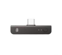 HpLive Microfono intelligente per riduzione del rumore per DJI RC2 e RC PRO, microfono compatto ABS per streaming live e registrazione audio, accessorio portatile con qualità audio chiara(B)