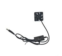 HpLive Mini ventilatore USB 40 mm con 3 livelli di velocità per computer portatile, router TV box ventola di raffreddamento (A)