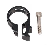 HpLive Morsetto per leva del cambio per bicicletta in lega di alluminio per SRAM XX X9 per X7 X0 per XX1 X01 per Eagle per interruttore GX Trigger Bar Clamp apertura di montaggio 22 mm nero (morsetto
