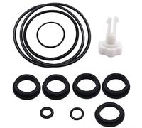 HpLive O-Ring Set, Air Release Valve, Sand Filter Pump Parts, For Replacement Parts For Intex Sand Filter Pumps, Set Of Guarnition With Sfiato Valvola Di Sfiato, Montaggio Facile, Gomma Robusta