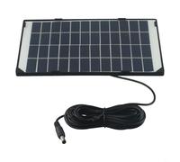 HpLive Pannello solare 6 W 12 V policristallino pannello solare per telecamera esterna ventilatore illuminazione giardino portatile 210 x 135 x 5 mm 0-500 mA
