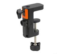 HpLive Per robusto supporto microfono, cuscinetti antiscivolo in plastica | plastica di alta qualità, colore arancione, cuscinetti in gomma antiscivolo, protegge i tavoli, design durevole