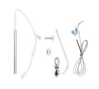 HpLive Per sensore di temperatura RTD, kit radiatore di accensione, griglia per pezzi di ricambio per barbecue a pellet Louisiana, riscaldatore da 200 W 120 V, cavo in acciaio inox da 48 pollici
