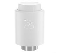 HpLive Per Zigbee Termostato valvola per radiatore con app e controllo vocale, programma, protezione per bambini, antigelo, rilevamento finestra, M30 x 1,5 mm