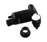 HpLive Pompa di lavaggio parabrezza nero plastica compatibile con Ford Ecosport 2018-2021, EDGE 2007-2021, Explorer 2011-2019, Fiesta 2011-2019, FLEX 2009-2019, per LINCOLN per MKT
