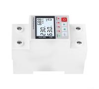 HpLive Protezione da sovratensione e sottotensione con controllo remoto con corrente regolabile, temperatura e dispersione, display LCD per tensione, corrente ed energia (SVP-688)