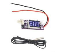 HpLive Regolatore di velocità DC 12 V 3 A con controllo della temperatura in tempo reale (B)