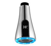 HpLive Rubinetto da cucina, ricambio a LED, estraibile, con display digitale, doccetta estraibile G1/2, 2 tipi di getto