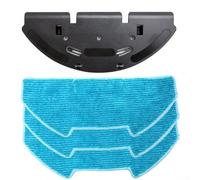 HpLive Set di supporto per mocio e mocio per iHome per AutoVac per robot aspirapolvere Nova S1 S1PRO V9, nero (B)