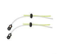 HpLive Set di tubi per carburante con filtro del serbatoio e guarnizione per decespugliatore a benzina e motosega, 2 pezzi, in plastica ABS, diametro interno 3 mm, diametro interno 5 mm, colore nero