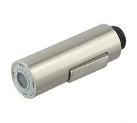 HpLive Soffione doccia da cucina, doccetta estraibile, testa di ricambio per cucina o bagno, soffione doccia con getto d'acqua regolabile (spazzolato)