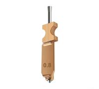 HpLive Testa dell'ugello 0,25 mm/0,6 mm/0,8 mm per Flashforge AD5X, resistente al calore a 300 °C, doppia guarnizione, per stampa 3D (0,8 mm)