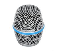 HpLive Testa di ricambio per microfono in acciaio, per microfono Beta58A, adatta per Shure, con protezione in schiuma (87A)