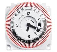 HpLive Timer Analogico, Timer Meccanico 24 ore Per Applicazioni Industriali, Adatto Per Il Controllo Di Dispositivi In Casa