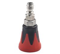 HpLive Ugello per acque reflue, ugello turbo girevole per pulizia ad alta pressione terrazze facciate veicoli mobili da giardino facile da installare durevole (40°)