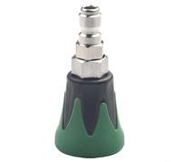 HpLive Ugello per acque reflue, ugello turbo girevole per pulizia ad alta pressione terrazze facciate veicoli mobili da giardino facile da installare durevole (25°)