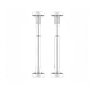 HpLive Undermount, 2 supporti regolabili per lavello, con montaggio a pavimento, robuste gambe di supporto per sottopiano singolo (35-50 cm, bianco)