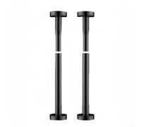 HpLive Undermount, 2 supporti regolabili per lavello, con montaggio a pavimento, robuste gambe di supporto per sottopiano singolo (50-80 cm, nero)