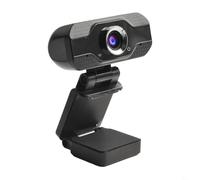 HpLive Webcam HD con obiettivo grandangolare e microfono incorporato, per videoconferenze e streaming