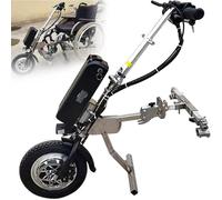 HpLNDas 500W Electric Handbike for Wheelchair, Handbike Electric Handcycle Wheelchair Attachment, Conversion Kit for Electric Wheelchair, 3 Speeds, Battery 48 V 15Ah /17 Ah, Autonomy 60/70 Km,B17Ah